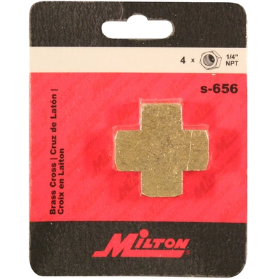 MILTON INDUSTRIES INC - S656 - FNPT Brass Cross Hose Fitting pa2