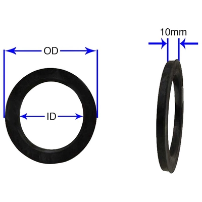 Anneaux centraux de moyeu by COYOTE WHEEL ACCESSORIES - 1088710 pa2