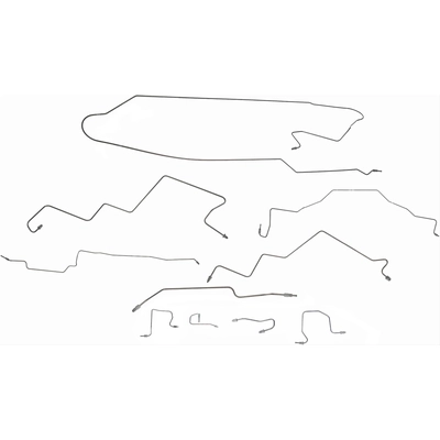 DORMAN - 919-206 - Stainless Steel Preformed Brake Line Kit pa1