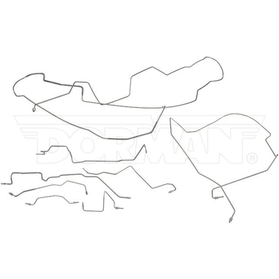 Hydraulic Brake Line by DORMAN (OE SOLUTIONS) - 919-280 pa18