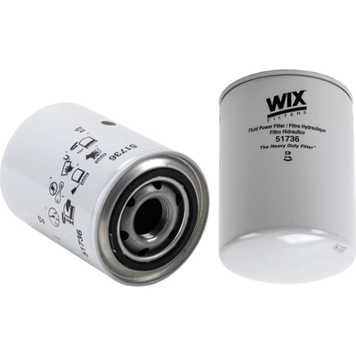 Hydraulic Oil Filter by WIX - 51736 pa8