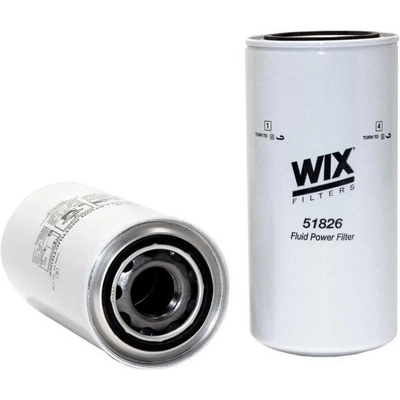 Hydraulic Oil Filter by WIX - 51826 pa1