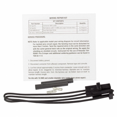 Idle Air Control Valve Connector (Fuel Injected) by MOTORCRAFT - WPT441 pa6