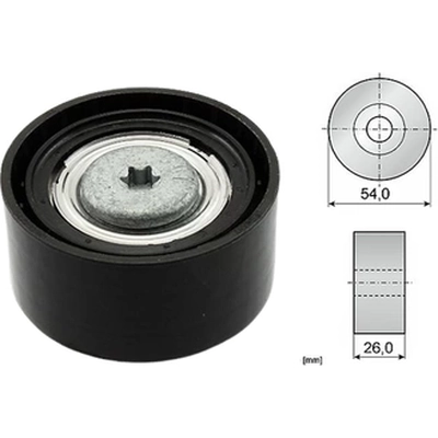 Idler Or Tensioner Pulley by INA - FP06721 pa5
