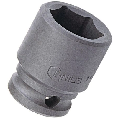 GENIUS - 363218 - 3/8″ Dr. 9/16″ Impact Socket (Pack of 20) pa1