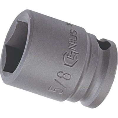 GENIUS - 464036 - 1/2″ Dr. 1-1/8″ Impact Socket Cr-Mo (Pack of 10) pa3