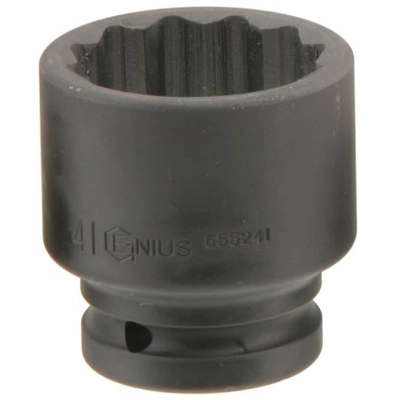 GENIUS - 695236 - 3/4″ Dr. 1-1/8″ (12 pt.) Thin Wall Impact Socket Cr-Mo (Pack of 5) pa1