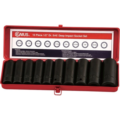 Impact Socket Set by GENIUS - TD-410S pa4