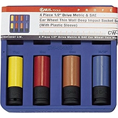 Impact Socket Set by GENIUS - CW-404MS pa3