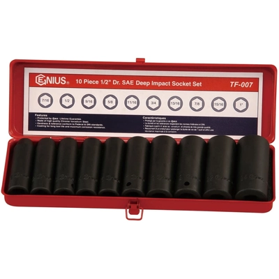 Impact Socket Set by GENIUS - TD-410S pa3