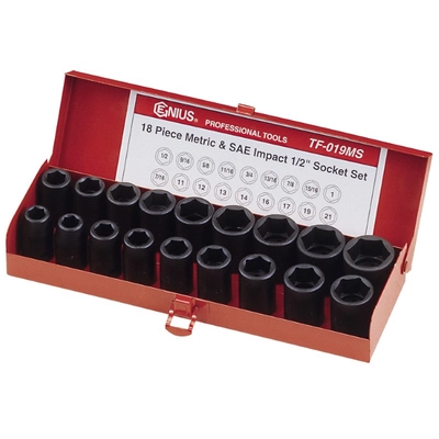 Impact Socket Set by GENIUS - TF-019MS pa3
