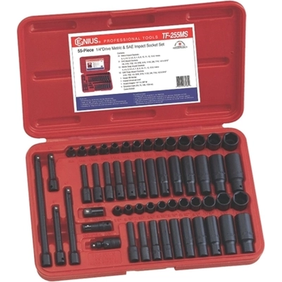 Impact Socket Set by GENIUS - TF-255MS pa3