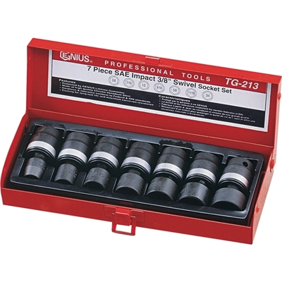 Impact Socket Set by GENIUS - TG213 pa3