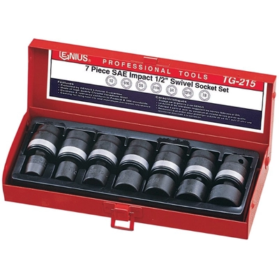 Impact Socket Set by GENIUS - TG-215 pa3