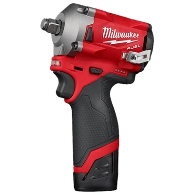 MILWAUKEE - 2555-22 - 1/2 Stubby Impact Wrench Kit pa2