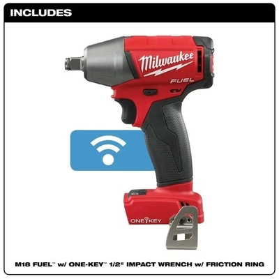 MILWAUKEE - 2759B-20 - 1/2" Compact Impact Wrench With Friction Ring pa7