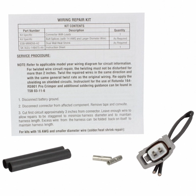 Injector Connector by MOTORCRAFT - WPT1277 pa5