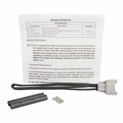 Injector Connector by MOTORCRAFT - WPT1282 pa5