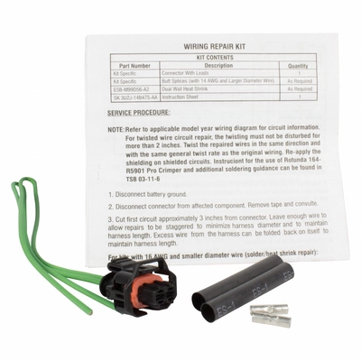 Injector Connector by MOTORCRAFT - WPT1302 pa1