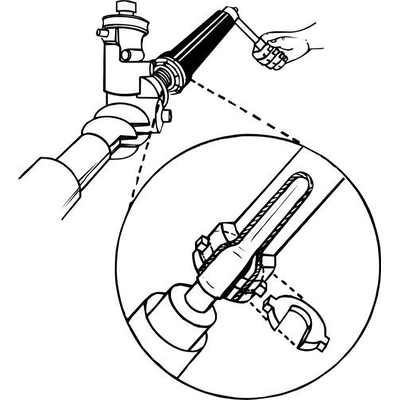 Inner Tie Rod Tool Set by LISLE - 45750 pa1