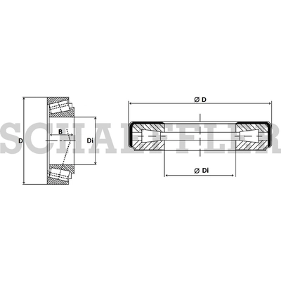 Input Shaft Bearing by SCHAEFFLER - KLM48548 pa2