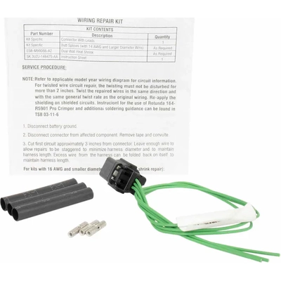 MOTORCRAFT - WPT1578 - Wire Assembly pa6