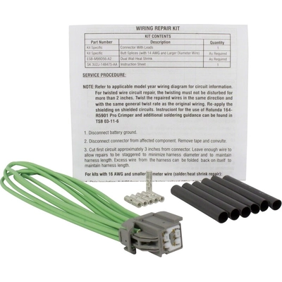 Instrument Panel Connector by MOTORCRAFT - WPT962 pa3