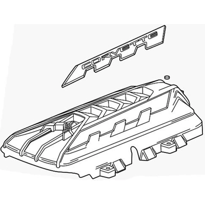 Intake Manifold Cover by ACDELCO - 12731708 pa1