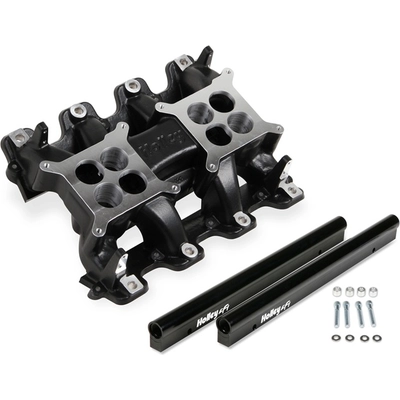 Intake Manifold (Fuel Injected) by HOLLEY - 300-126BK pa16