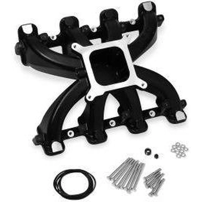 Intake Manifold (Fuel Injected) by HOLLEY - 300-132BK pa3