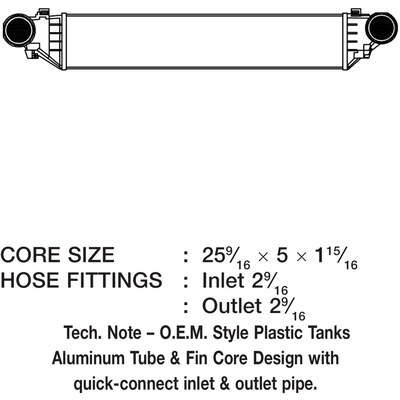 Intercooler by CSF - 6056 pa2