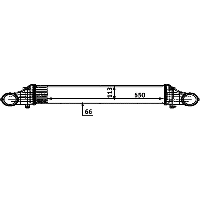 Intercooler by MAHLE ORIGINAL - CI69-000P pa2