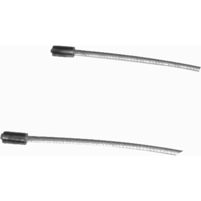 Intermediate Brake Cable by WORLDPARTS - 136535 pa4