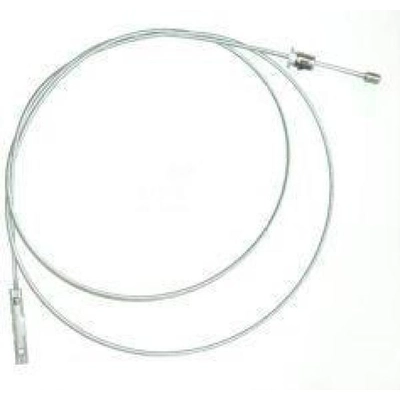 Intermediate Brake Cable by WORLDPARTS - 1651277 pa3