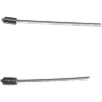 Intermediate Brake Cable by WORLDPARTS - 176452 pa3