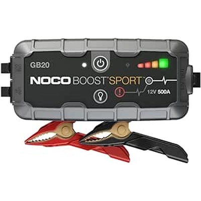 NOCO BOOST - GB20 - 500 Amp 12-Volt, Lithium Car Battery Jump Starter pa1