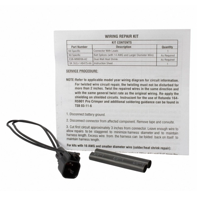 MOTORCRAFT - WPT1193 - Hood Ajar Indicator Switch Connector pa2