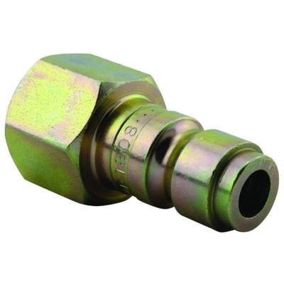 L-Style 3/8" (F) NPT x 3/8" 68 CFM Steel Quick Coupler Plug, 10 Pieces (Pack of 10) by MILTON INDUSTRIES INC - 1808 pa2