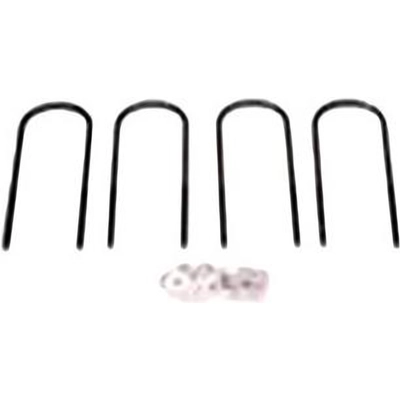 Leaf Spring Axle U-Bolt Kit by FABTECH - FTS351UBK pa5
