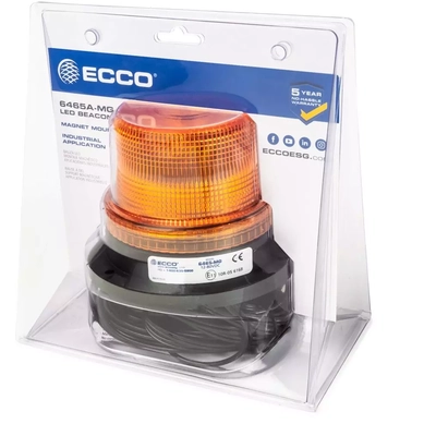 ECCO - 6465A-MG-CS - Amber LED Beacon Light pa1