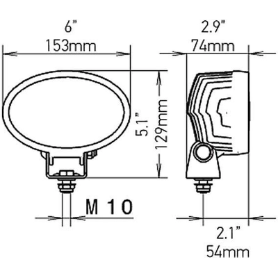 LED Worklight by HELLA - 996761011 pa2