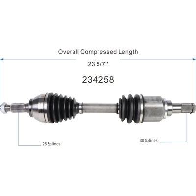 Left New CV Complete Assembly by GSP NORTH AMERICA - NCV47107 pa2