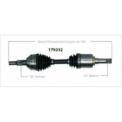 Left New CV Complete Assembly by WORLDPARTS - 179232 pa2