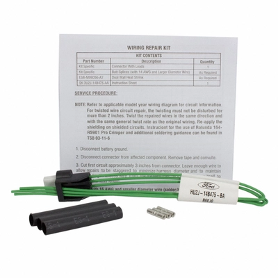 License Lamp Connector by MOTORCRAFT - WPT1492 pa6