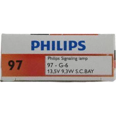 Éclairage de la plaque d'immatriculation (lot de 10) par PHILIPS - 97CP pa2