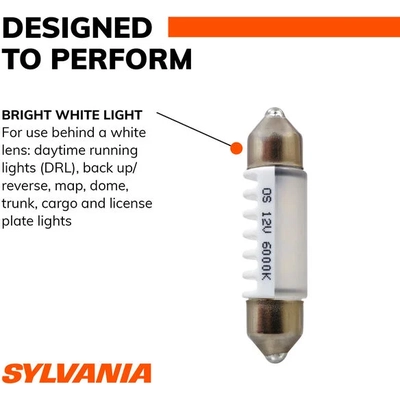 SYLVANIA - 6418.TP - License Plate Light (Pack of 10) pa2