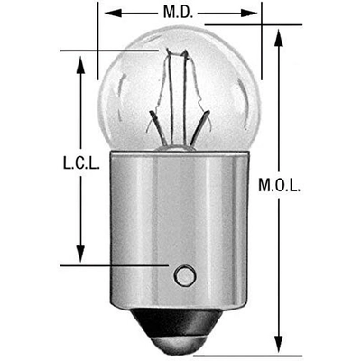 License Plate Light (Pack of 10) by WAGNER - 53 pa24