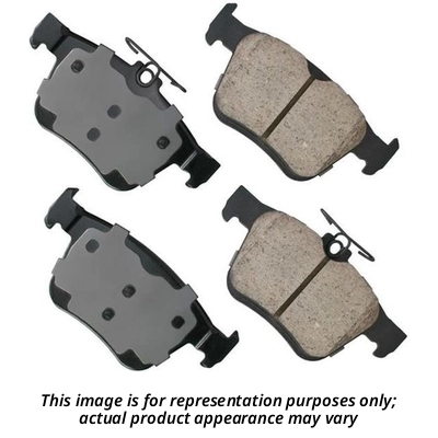 Front Ceramic Pads by AKEBONO - EUR1633 2