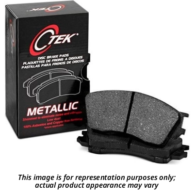 Front Semi Metallic Pads by CENTRIC PARTS - 102.16770 1