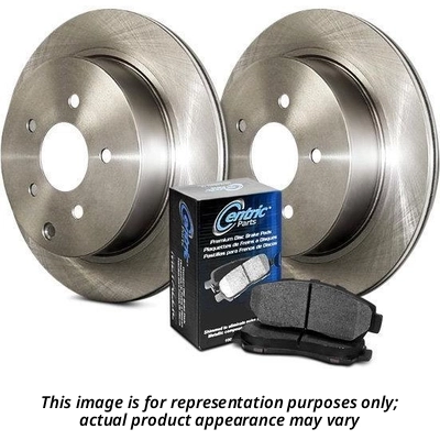 Rear Disc Brake Kit by CENTRIC PARTS - 908.62559 1